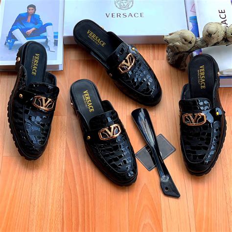 replica versace slippers|versace slippers price.